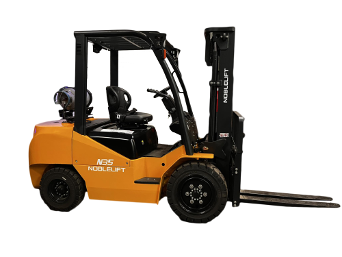 Wózek widłowy: 25020kg, maszt triplex 4,8m, opony SE