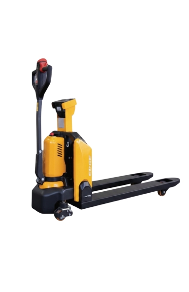 Elektryczny wózek paletowy: 1500kg, 540x1150mm, bateria li-ion 20Ah, waga